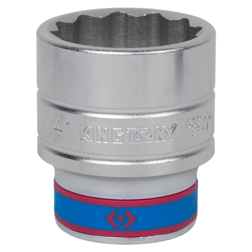 KING TONY (633041M) Головка торцевая стандартная двенадцатигранная 3/4", 41 мм