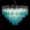 Подвесная люстра Murano 10580/800 Clear blue Loft It
