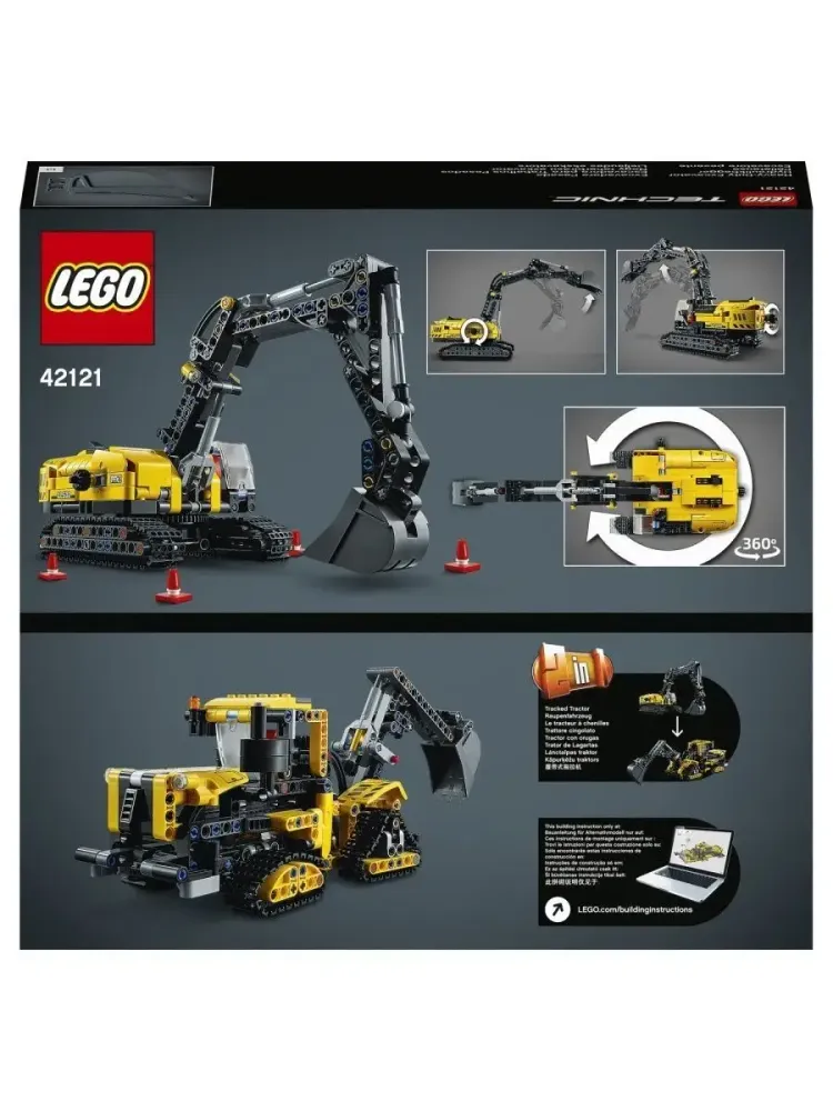 Конструктор LEGO Technic 42121 Тяжелый экскаватор