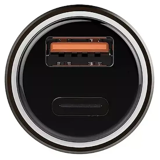 АЗУ WiWU PC100 Dual USB + USB-C 38W Серый