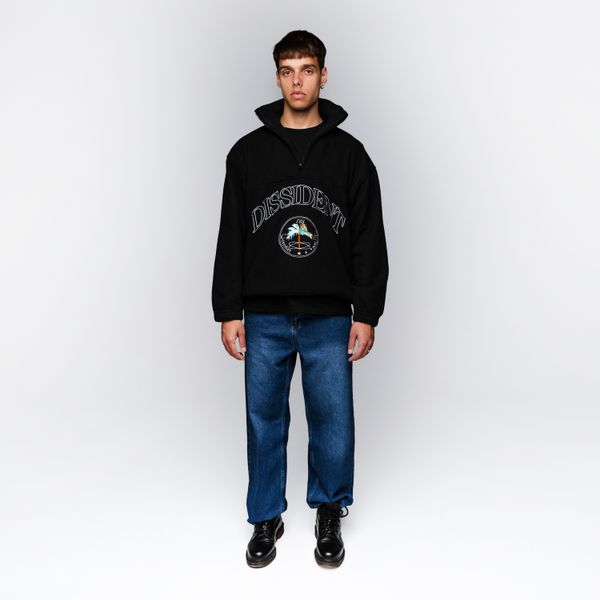 Толстовка флисовая DZ AW25 черная - фото 3