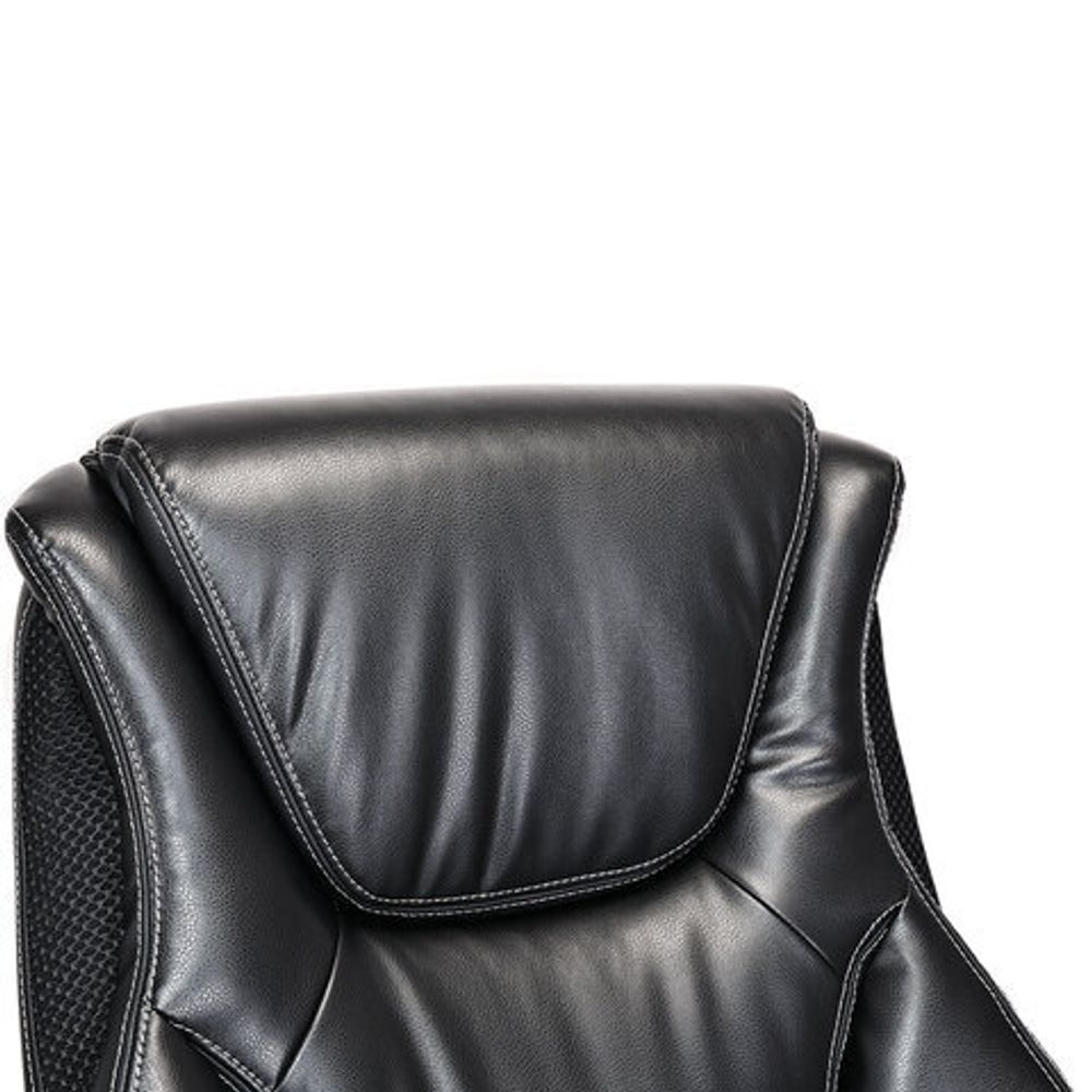 Кресло BRABIX PREMIUM "Credo EX-587", рециклированная кожа, черное, 532977