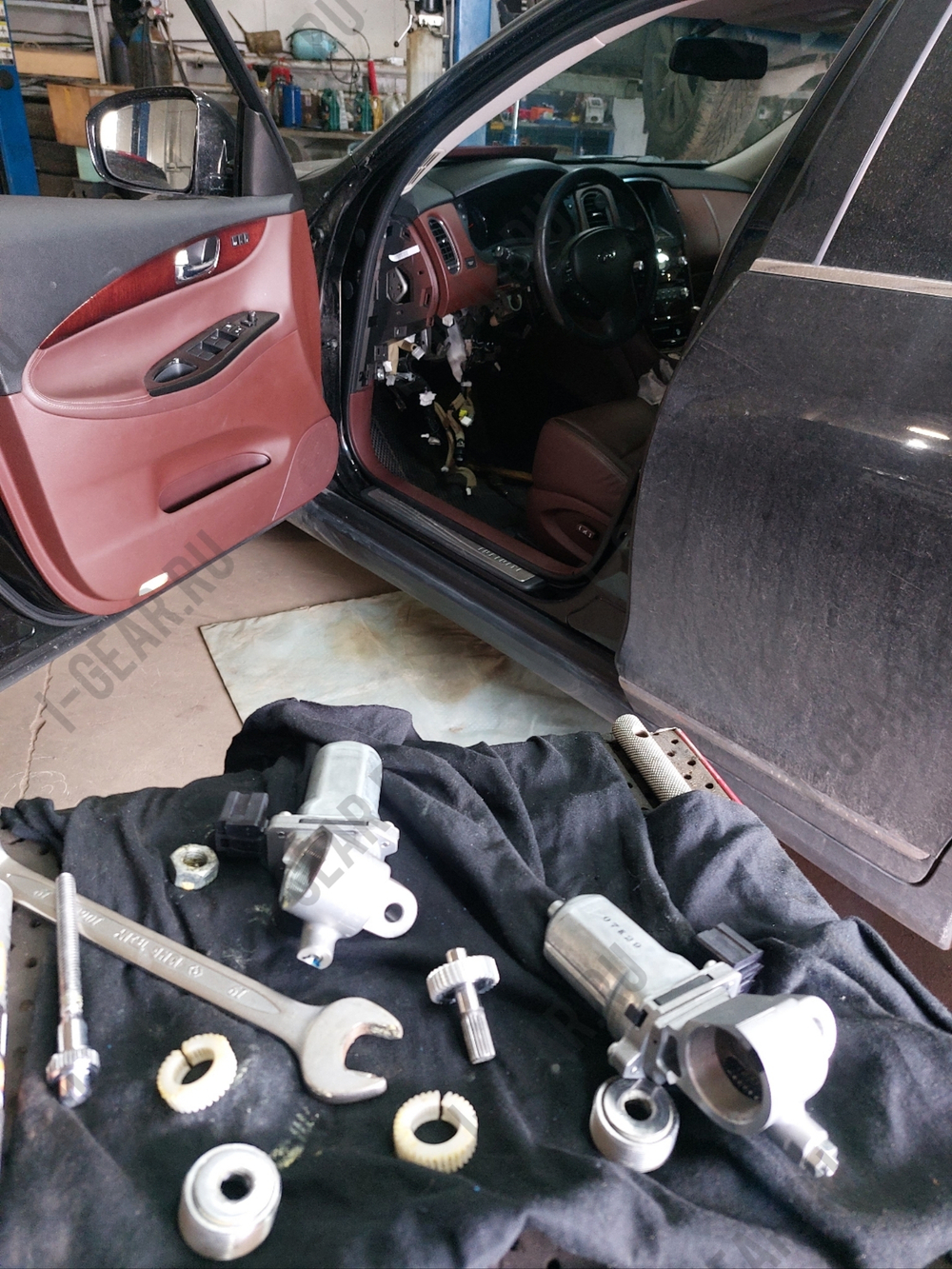 Ремонт рулевой колонки Infiniti FX35/37/50 QX70 EX35 Murano