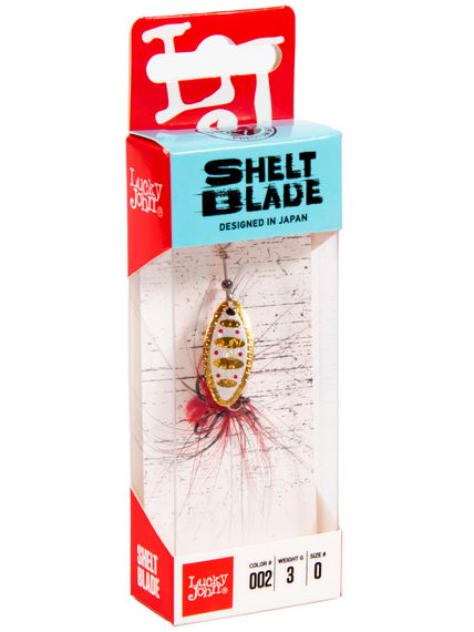 Блесна вращающаяся Lucky John SHELT BLADE 00 03.0г 002