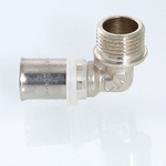 Угольник пресс Valtec с переходом на нар. р. 20х3/4" (VTm.253.N.002005)