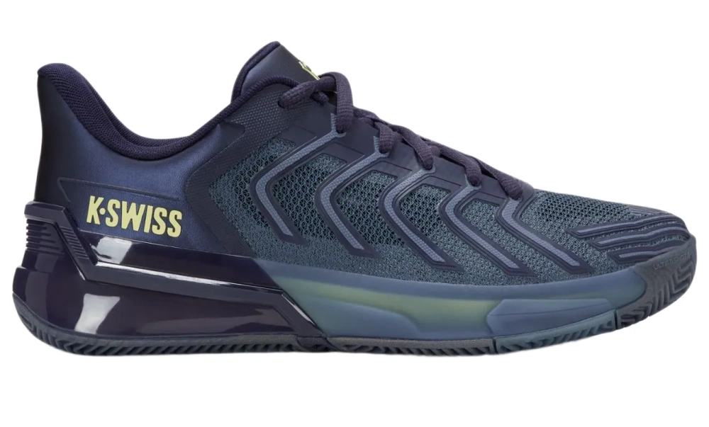 Теннисные кроссовки K-Swiss Ultrashot 4 Clay - vintage indigo/naval academy/luminary green