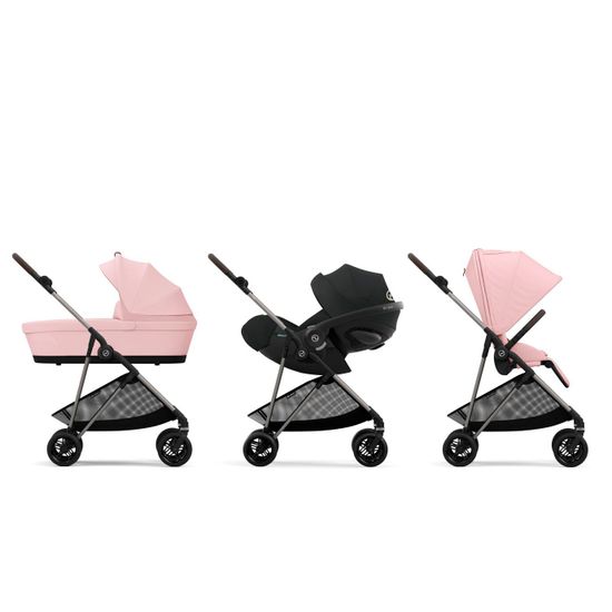 Прогулочная коляска Cybex Melio 2024 (Candy Pink)