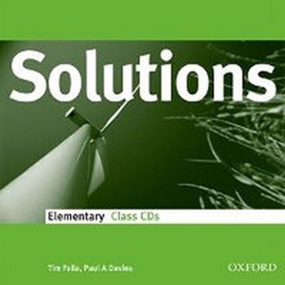 SOLUTIONS ELEM CL CD(2) SOLUTIONS ELEM CL CD(2)
