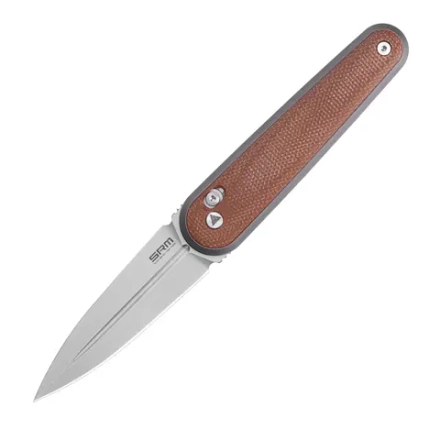 Нож складной SRM 251MB-MN Twin Beadblast (N690, Micarta/Aluminium)