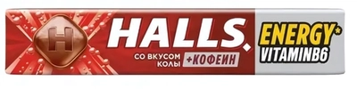 Конфеты HALLS Со вкусом колы (Россия) 25г