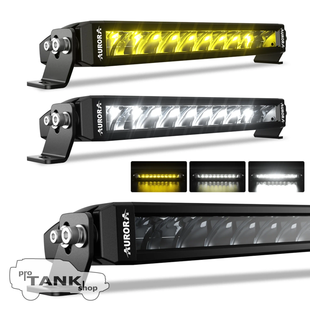 Двухцветная балка AURORA ALO-S6-40-R4R5H1 40″ 600W белый/желтый свет