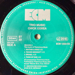 Chick Corea, Miroslav Vitous, Roy Haynes ‎– Trio Music 2LP (Германия 1982г.) ECM