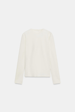 ФУТБОЛКА INTERLOCK С ДЛИННЫМИ РУКАВАМИ — ZARA