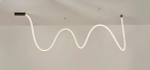 Светильник для LIGHT WAVE,  TUBA,  80Вт,  D25xL5000 мм,  3966Лм,  DC 48В,  Ra90,  360°,  3000К,  IP20,  матовый белый