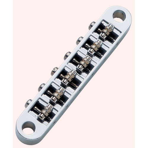 Samwoo BM025-CR Бридж tune-o-matic modern, роликовый, хром