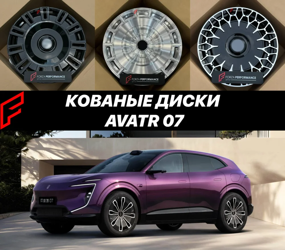 КОВАНЫЕ ДИСКИ ДЛЯ AVATR 07 АВАТР
