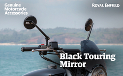 Комплект зеркал Royal Enfield, тип - "Touring", арт. 1990454