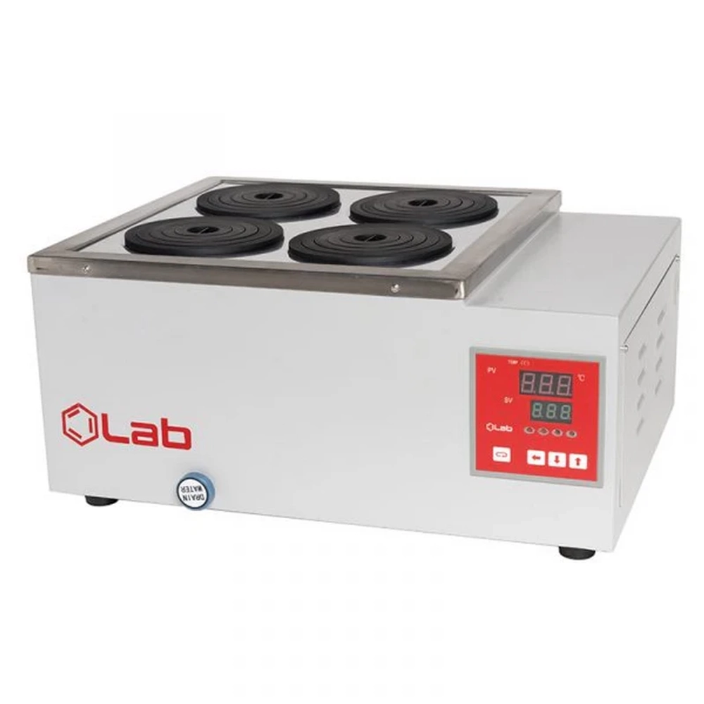 Баня водяная четырехместная WBP-04H Basiс, 10 л, Токр+5..100°C, ±0,5