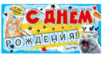 Конверт для денег "С днем рождения!" 076377 (Мир поздравлений)