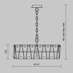 Подвесной светильник Maytoni MOD043PL-06CH