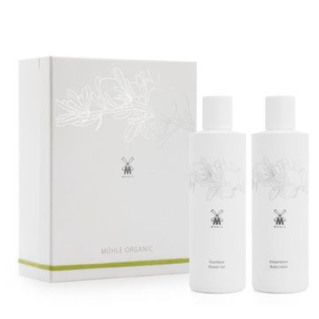 Набор для ухода за телом MUEHLE ORGANIC, гель для душа и крем для тела