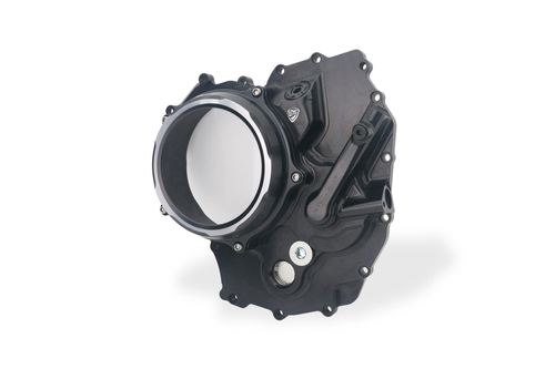 CA511 CNC RACING CLEAR WET CLUTCH COVER (P V2, SF V2, MTS V2 2025)
