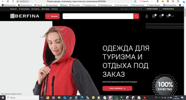 Обзор сайта Berfina.ru: как мы создали современный интернет-магазин на InSales Обзор сайта Berfina.ru: как мы создали современный интернет-магазин на InSales