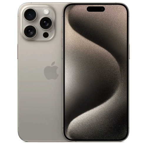 Смартфон Apple iPhone 15 Pro Max 1TB eSIM, Natural Titanium (Серый)