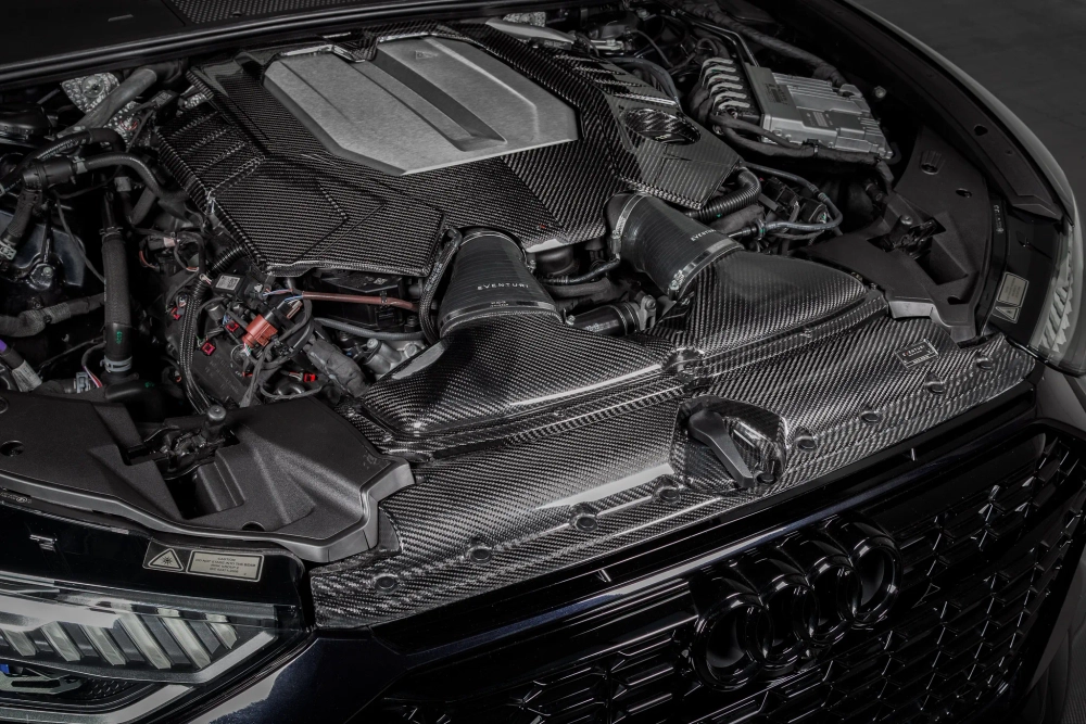 Система холодного впуска Eventuri Audi C8 RS6/RS7 Carbon Fiber Intake System - Gloss