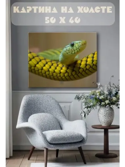 Картина на стену 40 X 50 Змея