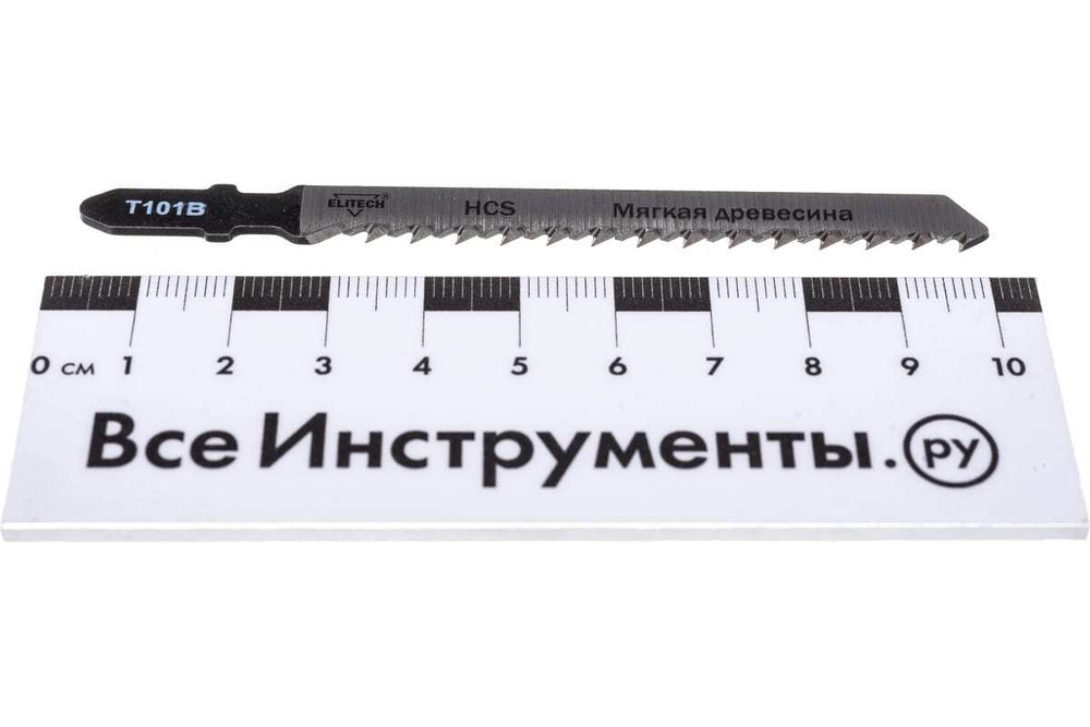 Набор пилок для лобзика 4 шт. Elitech 1820.086800