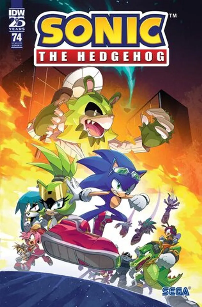 Sonic The Hedgehog Vol 3 #74 (Cover A)