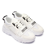 Кожаные кроссовки fondo speedtrack Versace Jeans Couture - белый(77YA3SC4ZP325)