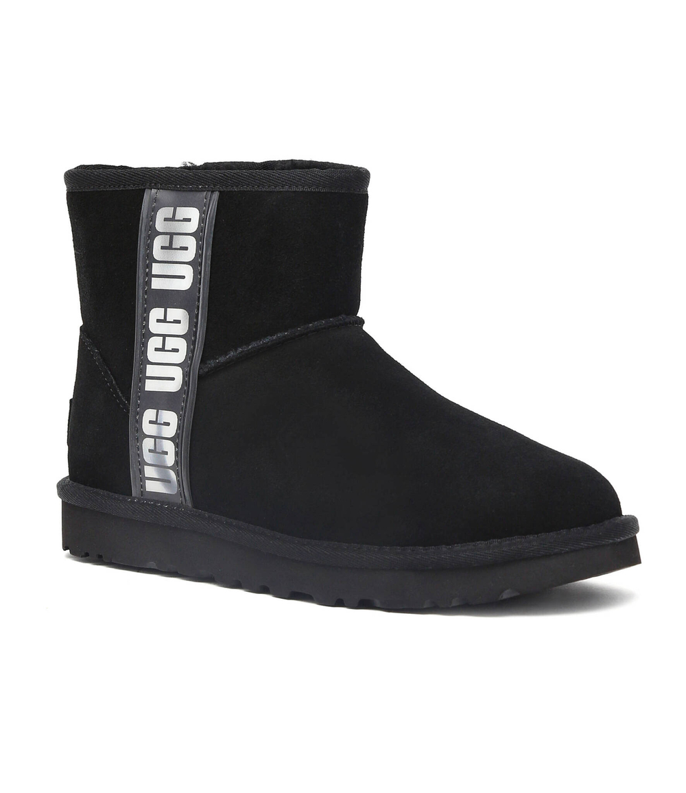 Кожаные угли w classic mini side logo ii UGG - черный(1134962)