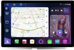 Магнитола для Toyota Land Cruiser Prado 150 2014-2017 (рамка 10 тип 2) - FarCar S500+TS105 монитор 13" 2K QLED на Android 14, Быстрая, CarPlay, 4G SIM-слот