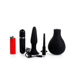 Анальный набор Advanced Anal Explorer Kit (10 режимов) (Цвет: черный)