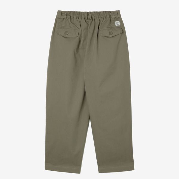 Брюки Wide Pants Heavy оливковые - фото 8
