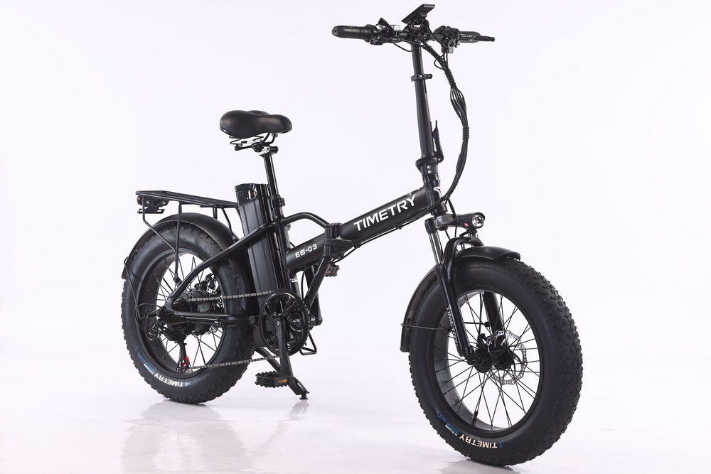 Электровелосипед 20" TIMETRY D908 7ск.черный