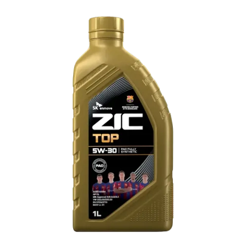 Моторное масло Zic Top 5W-30, синтетическое, 1 л