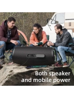 Портативная Bluetooth Колонка S87 80W black