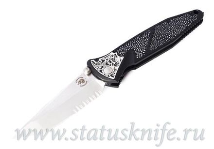 Нож Microtech Socom Elite Tanto Chisel Mirror Polished Raskind Regrind