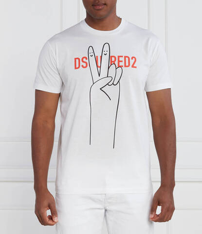 Футболка Dsquared2 - белый(S74GD1160 S23009)