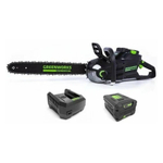 Аккумуляторная цепная пила Greenworks GC82CS25