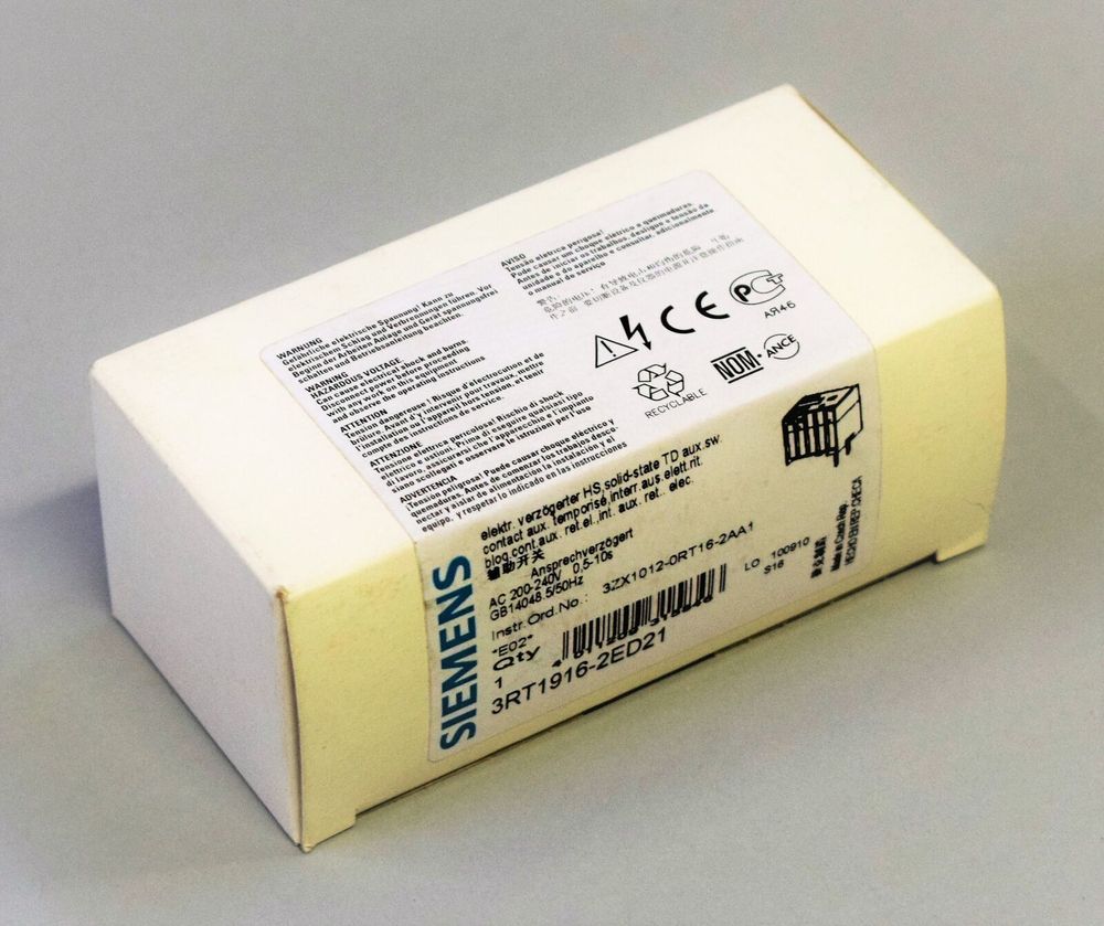 SIEMENS 3RT1916-2ED21 SIEMENS 3RT1916-2ED21
