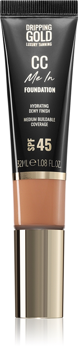 Dripping Gold CC Me In - Легкое тональное средство SPF 45 оттенок Beige 4.5, 32 ml