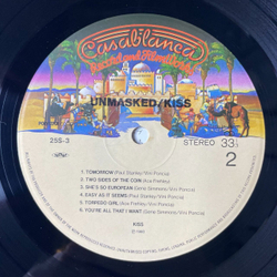 Винтажная виниловая пластинка LP Kiss Unmasked (Japan 1980) (No Obi)