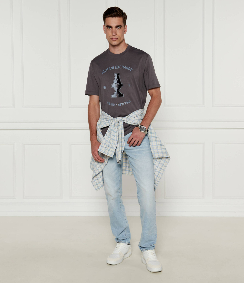 Футболка Armani Exchange - серый(6DZTLR ZJLFZ)