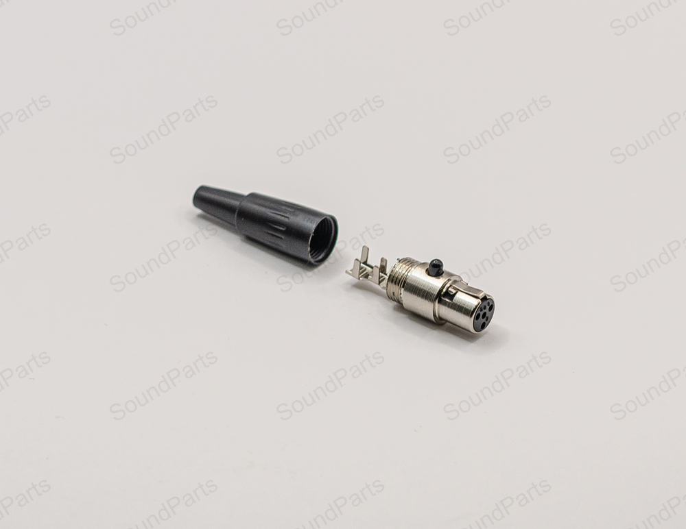 Разъем Mini XLR 4 Pin с кнопкой