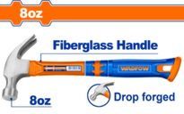 Молоток-гвоздодер 220 гр (6/36) WADFOW WHM3308