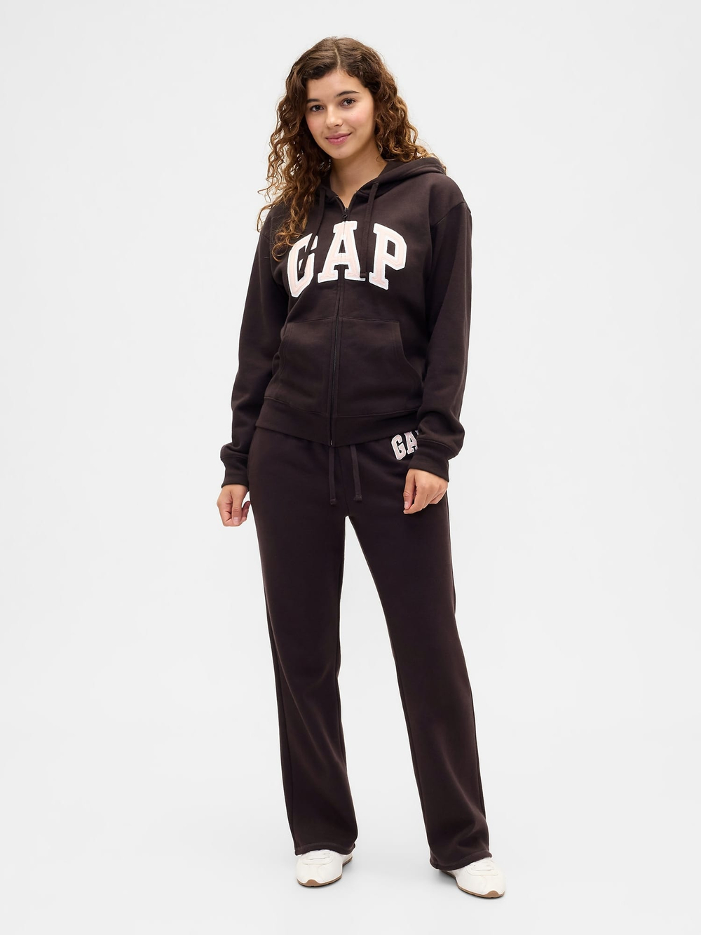 Флисовые спортивные брюки с логотипом Gap Bootcut - GAP